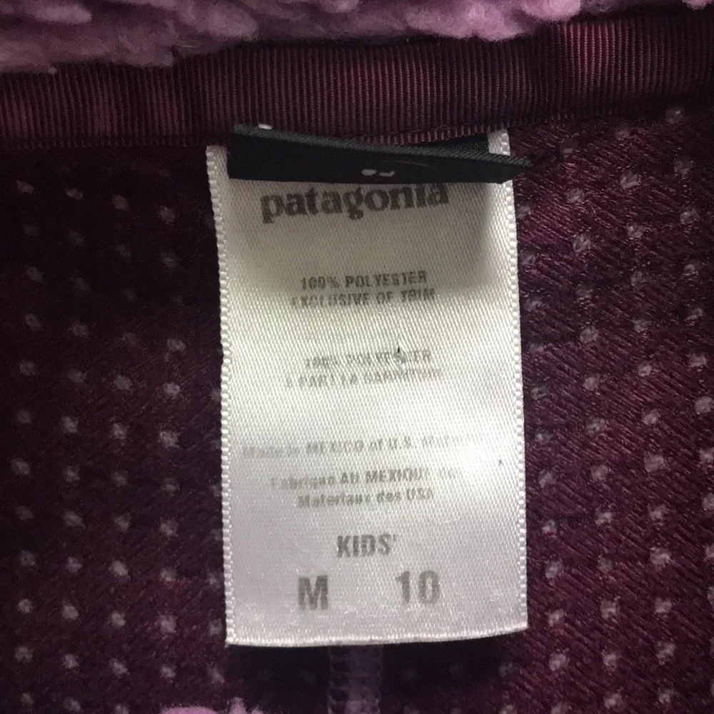 Patagonia Fleece Jacket (girls' size M)
